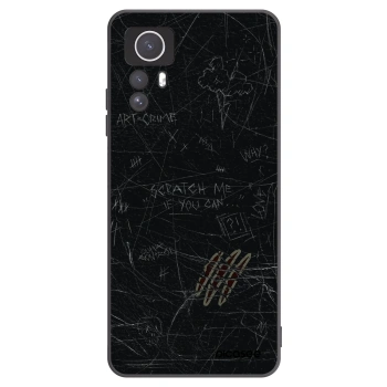Picasee silikónový čierny obal pre Xiaomi Redmi Note 12S - SCRATCH