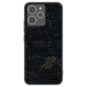 Picasee silikónový čierny obal pre Xiaomi Redmi 12 4G - SCRATCH