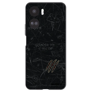 Picasee silikónový čierny obal pre Honor 90 Lite 5G - SCRATCH