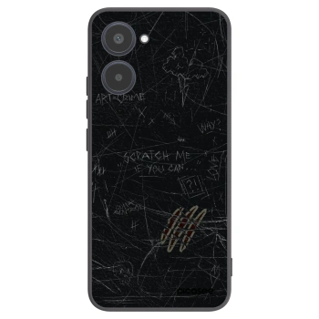 Picasee silikónový čierny obal pre Realme 10 4G - SCRATCH