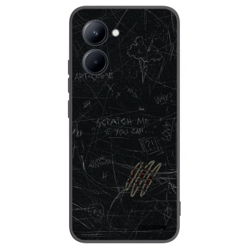 Picasee silikónový čierny obal pre Realme C33 (2023) - SCRATCH