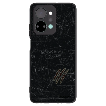 Picasee silikónový čierny obal pre Honor X7a - SCRATCH