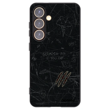 Picasee silikónový čierny obal pre Samsung Galaxy S24 S921B 5G - SCRATCH