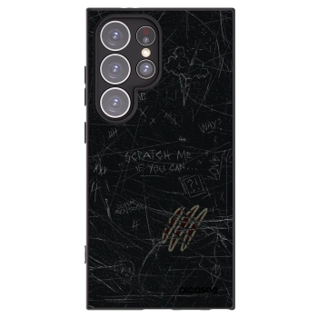 Picasee silikónový čierny obal pre Samsung Galaxy S24 Ultra S928B 5G - SCRATCH
