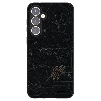Picasee silikónový čierny obal pre Samsung Galaxy S23 FE S711B - SCRATCH