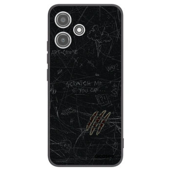 Picasee silikónový čierny obal pre Xiaomi Redmi 12 5G - SCRATCH