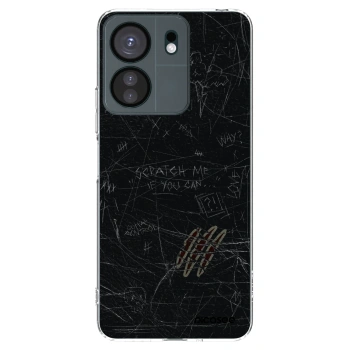 Picasee silikónový prehľadný obal pre Xiaomi Redmi 13C 4G - SCRATCH