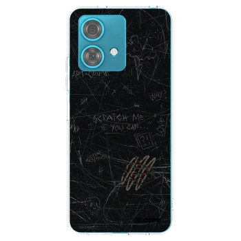 Picasee silikónový prehľadný obal pre Motorola Edge 40 Neo - SCRATCH