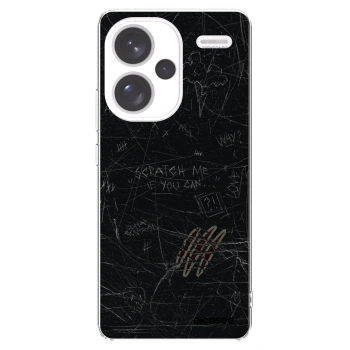 Picasee silikónový prehľadný obal pre Xiaomi Redmi Note 13 Pro+ 5G - SCRATCH