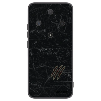 Picasee silikónový čierny obal pre Honor Magic6 Lite 5G - SCRATCH