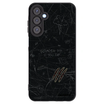 Picasee silikónový čierny obal pre Samsung Galaxy A25 A256B 5G - SCRATCH