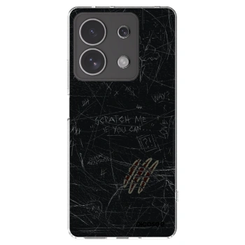 Picasee silikónový prehľadný obal pre Xiaomi Redmi Note 13 4G - SCRATCH