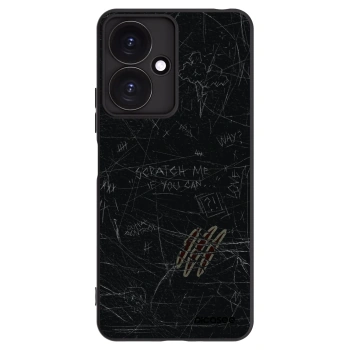 Picasee silikónový čierny obal pre Xiaomi Redmi 13C 5G - SCRATCH