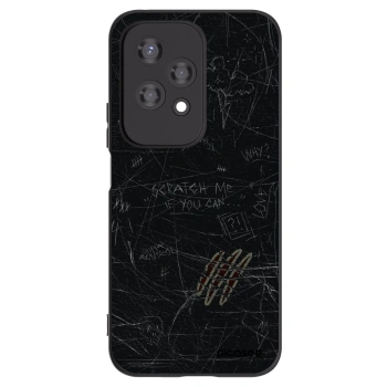 Picasee silikónový čierny obal pre Honor 200 Lite - SCRATCH
