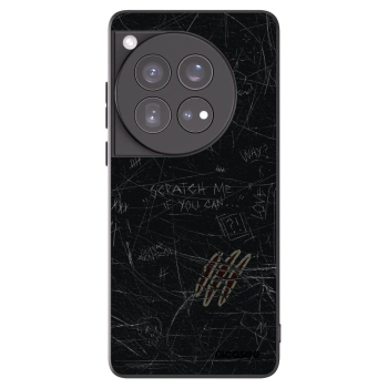 Picasee silikónový čierny obal pre OnePlus 12 5G - SCRATCH