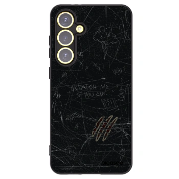 Picasee silikónový čierny obal pre Samsung Galaxy S24 FE S721B - SCRATCH