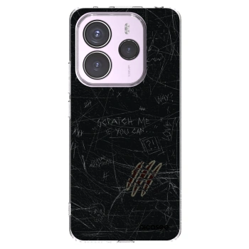 Picasee silikónový prehľadný obal pre Xiaomi Redmi Note 14 5G - SCRATCH