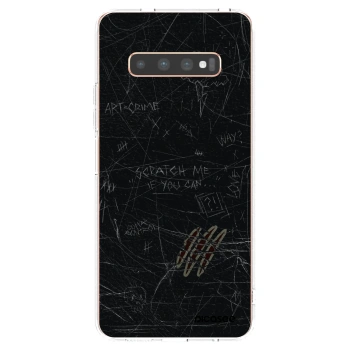 Picasee silikónový prehľadný obal pre Samsung Galaxy S10 Plus G975 - SCRATCH
