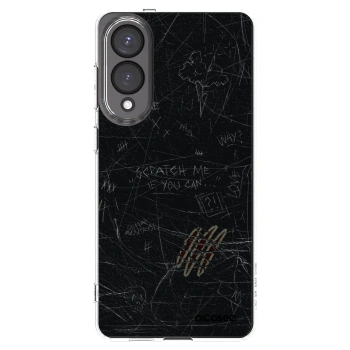 Picasee silikónový prehľadný obal pre Samsung Galaxy S25 Edge 5G - SCRATCH