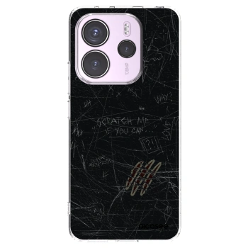 Picasee silikónový prehľadný obal pre Xiaomi Redmi Note 14 4G - SCRATCH