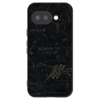 Picasee silikónový čierny obal pre Google Pixel 9a - SCRATCH