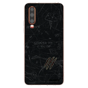 Picasee silikónový prehľadný obal pre Huawei P30 - SCRATCH