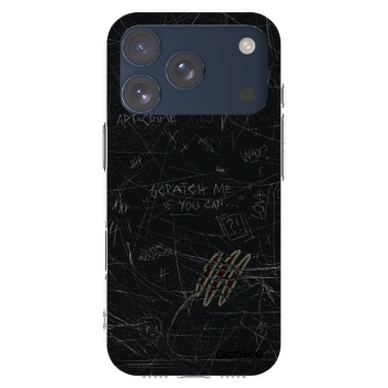 Picasee silikónový prehľadný obal pre Apple iPhone 17 Pro - SCRATCH