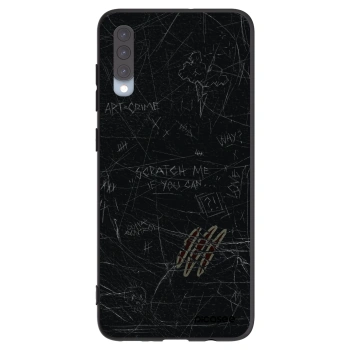 Picasee silikónový čierny obal pre Samsung Galaxy A70 A705F - SCRATCH