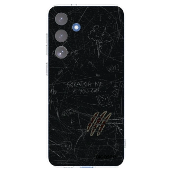 Picasee silikónový prehľadný obal pre Samsung Galaxy S25 FE 5G - SCRATCH