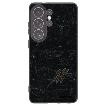 Picasee silikónový čierny obal pre Samsung Galaxy S26 Ultra - SCRATCH
