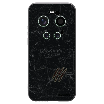 Picasee silikónový čierny obal pre Xiaomi 17 Ultra - SCRATCH