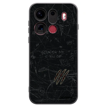 Picasee silikónový čierny obal pre OPPO Find X9 Pro - SCRATCH