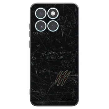 Picasee silikónový čierny obal pre Motorola Edge 70 Fusion - SCRATCH