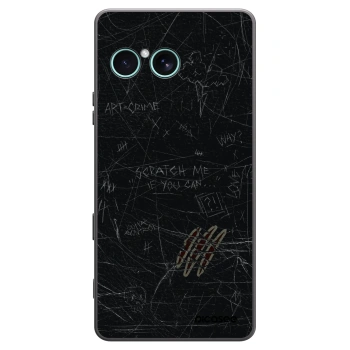 Picasee silikónový čierny obal pre Sony Xperia 10 VII - SCRATCH