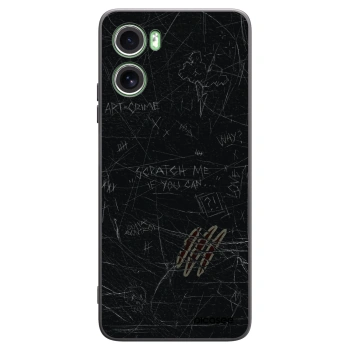 Picasee silikónový čierny obal pre Motorola Moto G06 - SCRATCH
