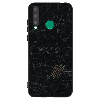 Picasee silikónový čierny obal pre Honor 20 Lite - SCRATCH