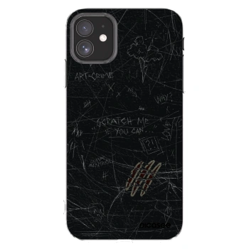 Picasee silikónový prehľadný obal pre Apple iPhone 11 - SCRATCH