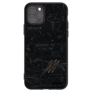 Picasee silikónový čierny obal pre Apple iPhone 11 Pro - SCRATCH