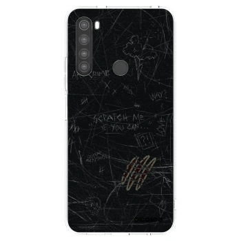 Picasee silikónový prehľadný obal pre Xiaomi Redmi Note 8 - SCRATCH