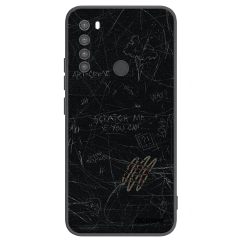 Picasee silikónový čierny obal pre Xiaomi Redmi Note 8 - SCRATCH