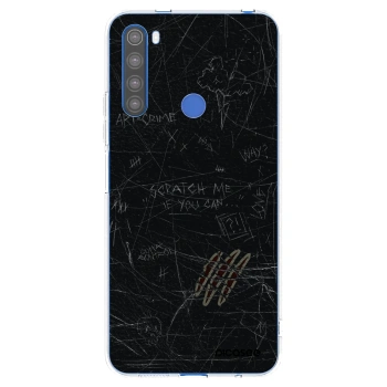Picasee silikónový prehľadný obal pre Xiaomi Redmi Note 8T - SCRATCH