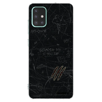 Picasee silikónový prehľadný obal pre Samsung Galaxy A51 A515F - SCRATCH