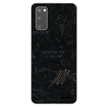 Picasee silikónový prehľadný obal pre Samsung Galaxy S20 G980F - SCRATCH