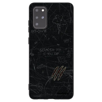 Picasee silikónový čierny obal pre Samsung Galaxy S20+ G985F - SCRATCH