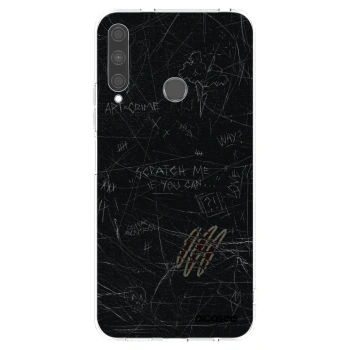 Picasee silikónový prehľadný obal pre Huawei P40 Lite E - SCRATCH