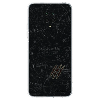 Picasee silikónový prehľadný obal pre Xiaomi Redmi Note 9 Pro - SCRATCH