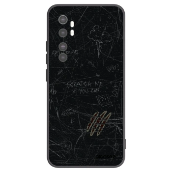 Picasee silikónový čierny obal pre Xiaomi Mi Note 10 Lite - SCRATCH