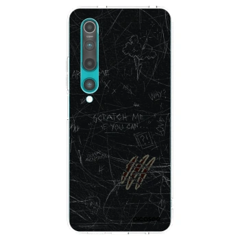 Picasee silikónový prehľadný obal pre Xiaomi Mi 10 - SCRATCH