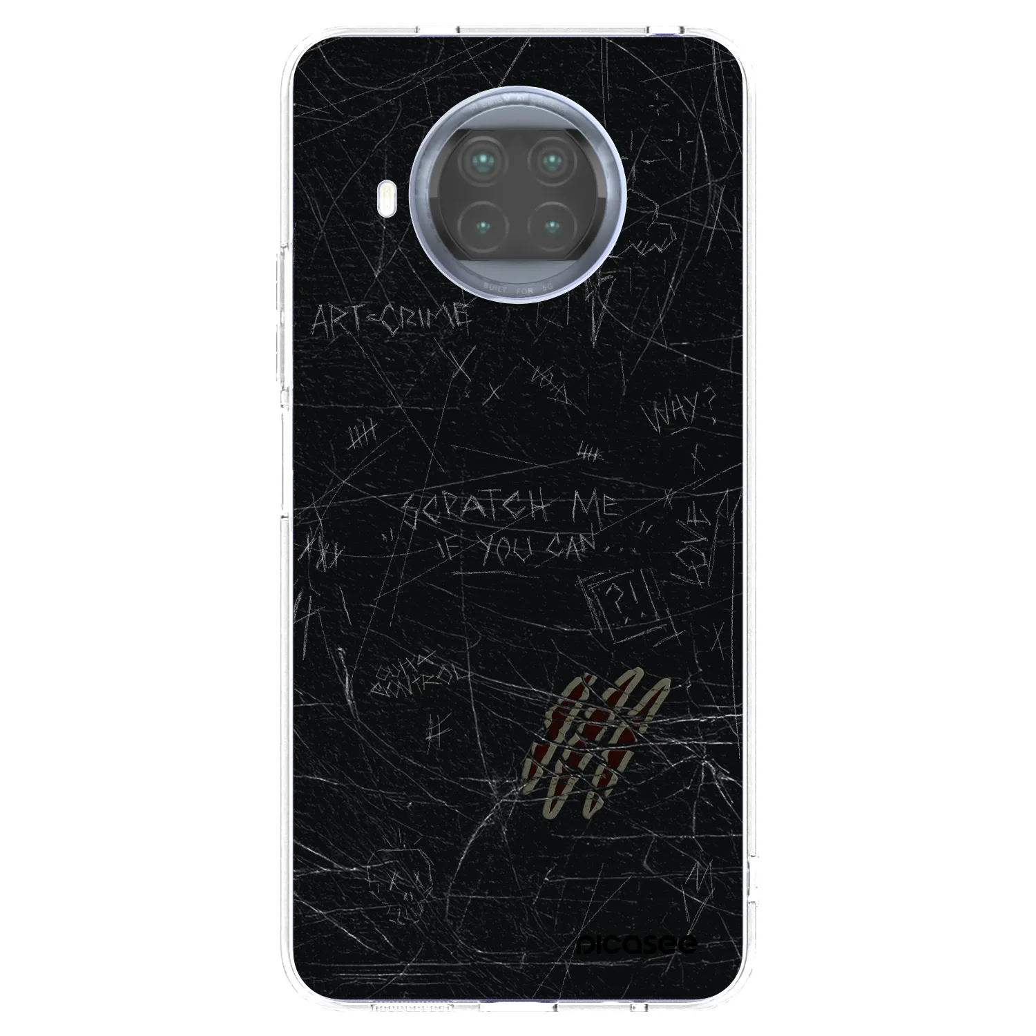 Picasee silikónový prehľadný obal pre Xiaomi Mi 10T Lite - SCRATCH