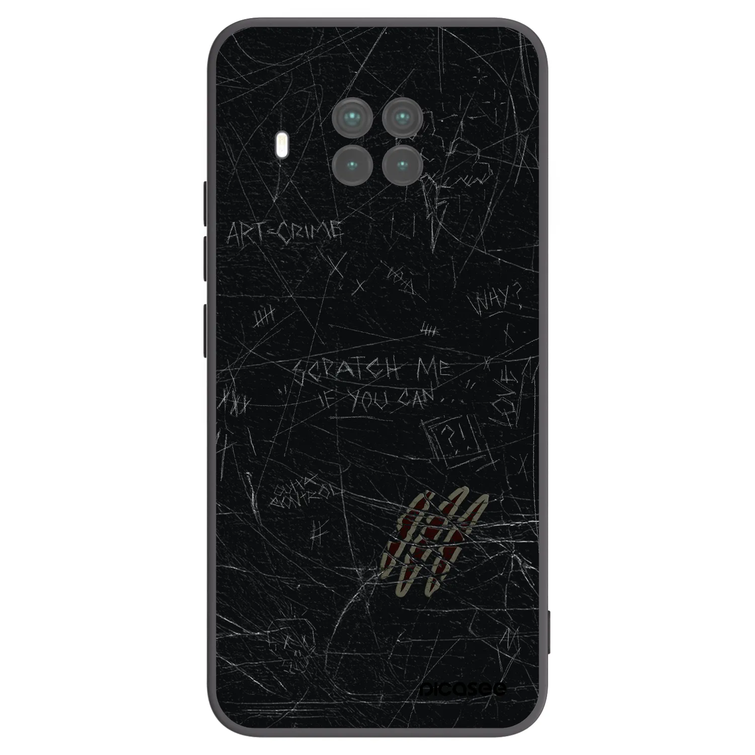 Picasee silikónový čierny obal pre Xiaomi Mi 10T Lite - SCRATCH